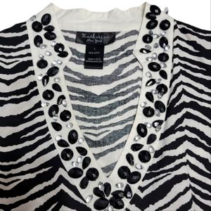 Zebra Print Top